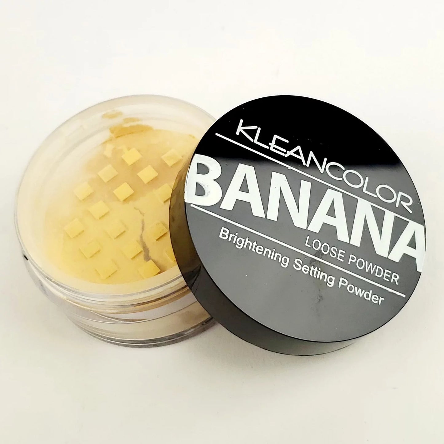 Poudre fixatrice et correctrice de tons - Parfum banane - Kleancolor