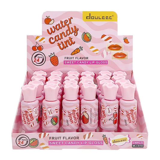 PRIX CANON 😍 Teinte gloss fruité candy pour les lèvres - 6 parfums disponibles