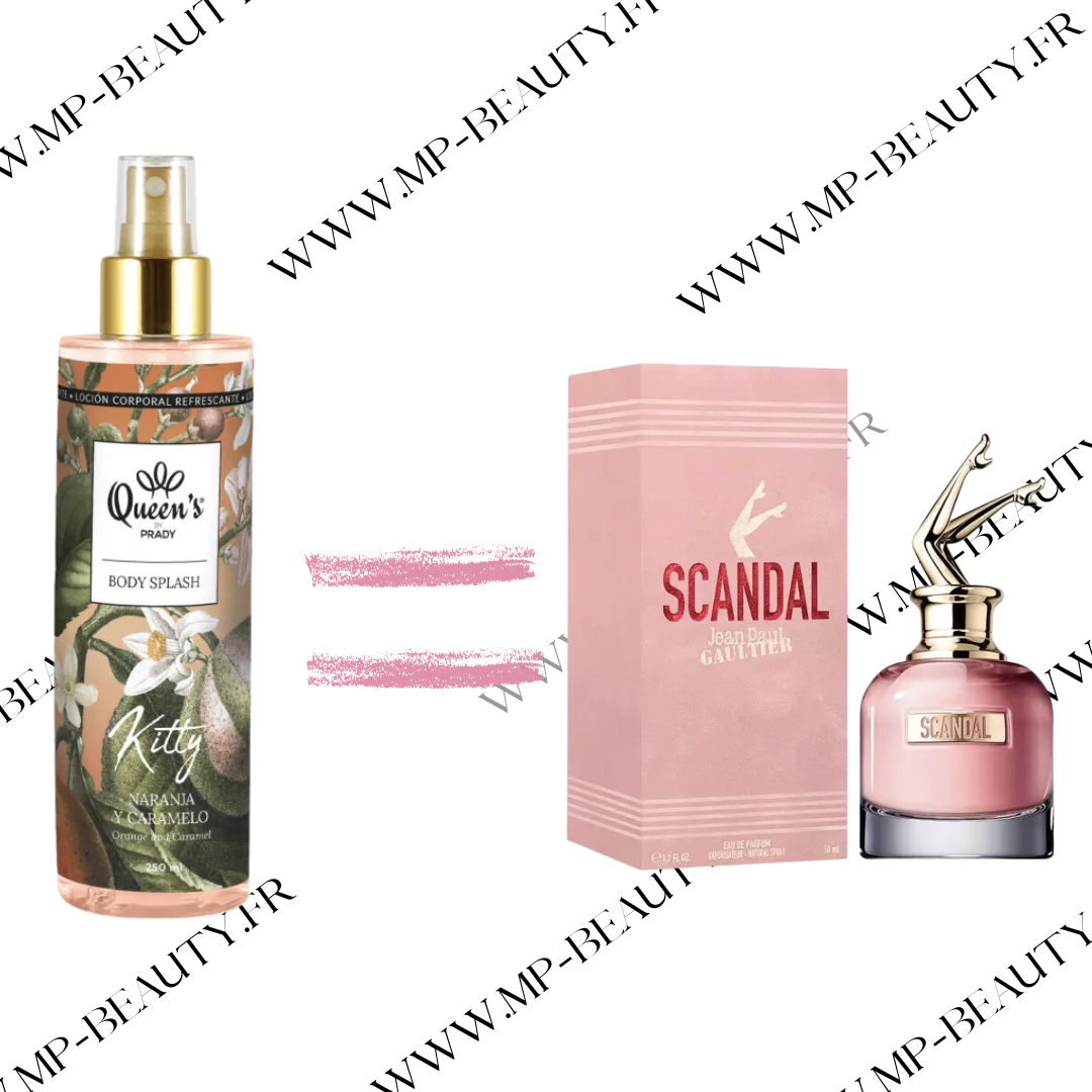 Brume Prady Body Splash Kitty - Dupe de Scandal de Jean Paul Gautier JPG - 250 ml