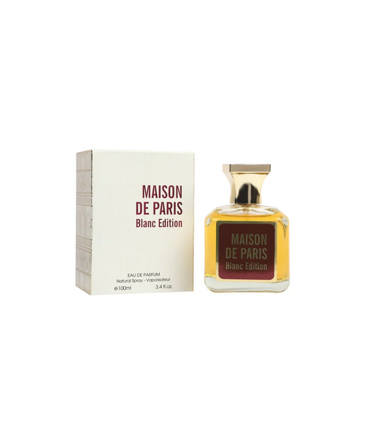 Eau de parfum Maison de Paris Blanc - Dupe du parfum MAISON FRANCIS KURKDJIAN Amarys - Unisexe - 100 ml