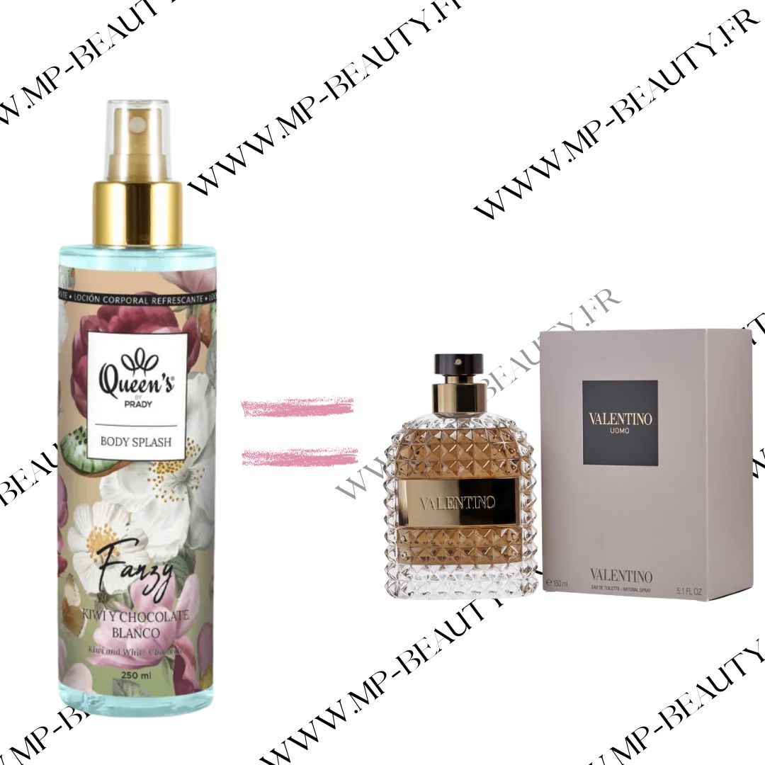 Brume Prady Body Splash Fanzy - Dupe de Valentino - 250 ml