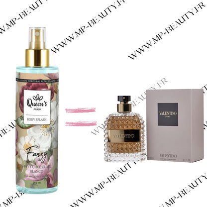 Brume Prady Body Splash Fanzy - Dupe de Valentino - 250 ml