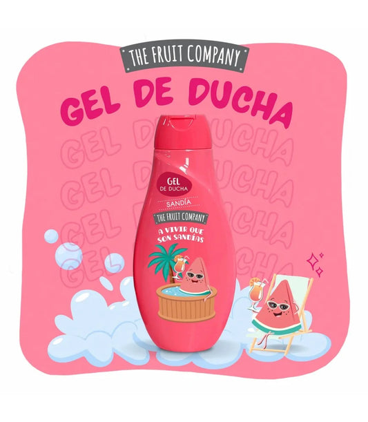 Gel douche The Fruit Company à la pastèque - 600 ml