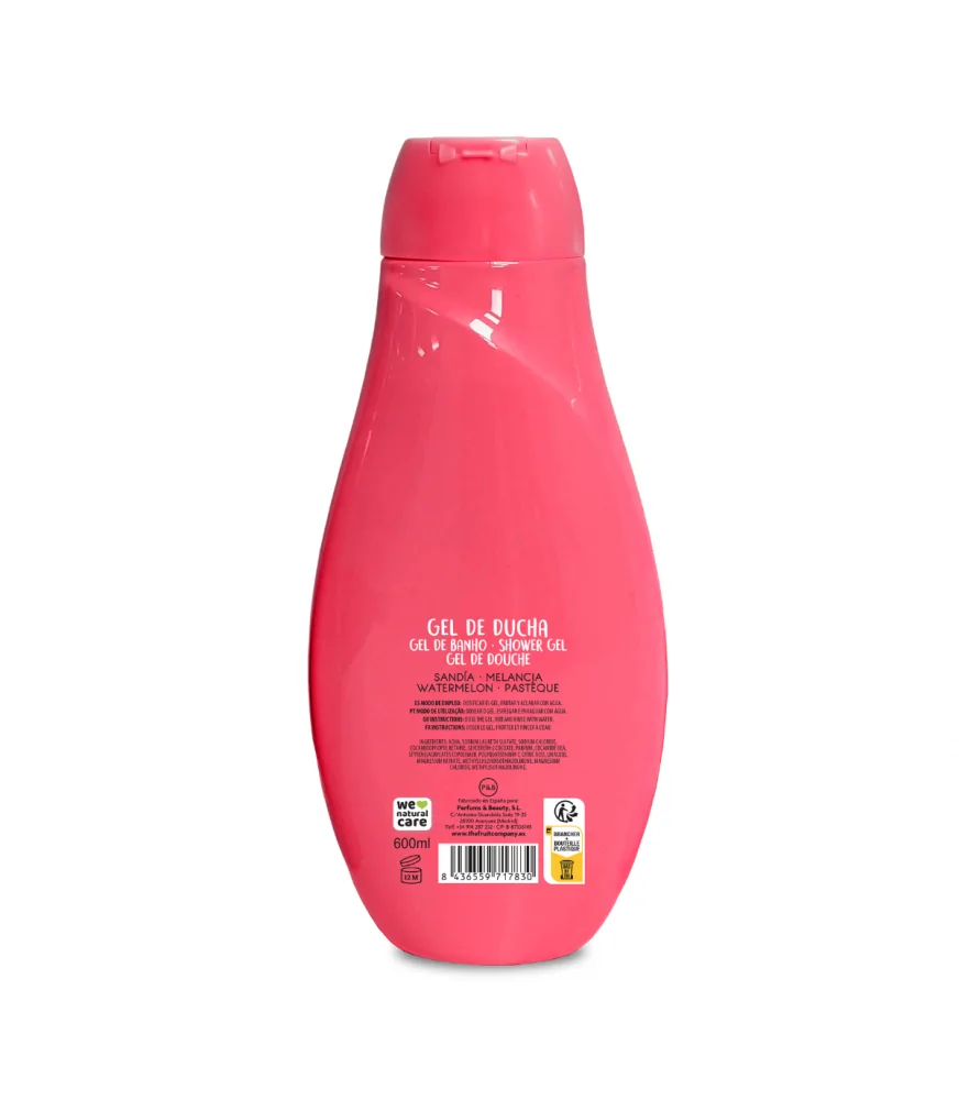 Gel douche The Fruit Company à la pastèque - 600 ml