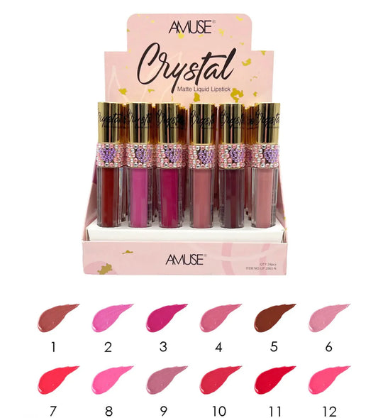 Rouge à lèvres liquide finition matte 12 couleurs au choix - Amuse Cosmetics