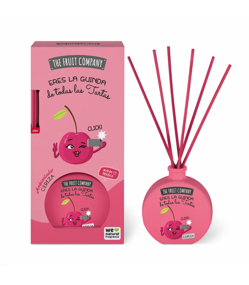 Parfum d’interieur mikado Candy Shop - Parfum Cerise - The Fruit Company