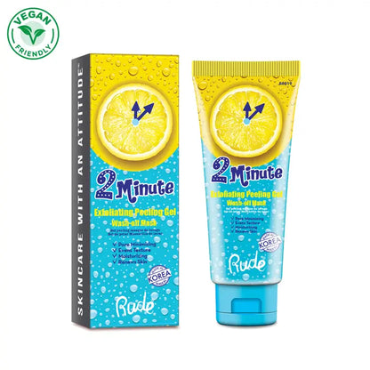 Masque exfoliant peeling 2 minutes pour visage - Citron Ananas